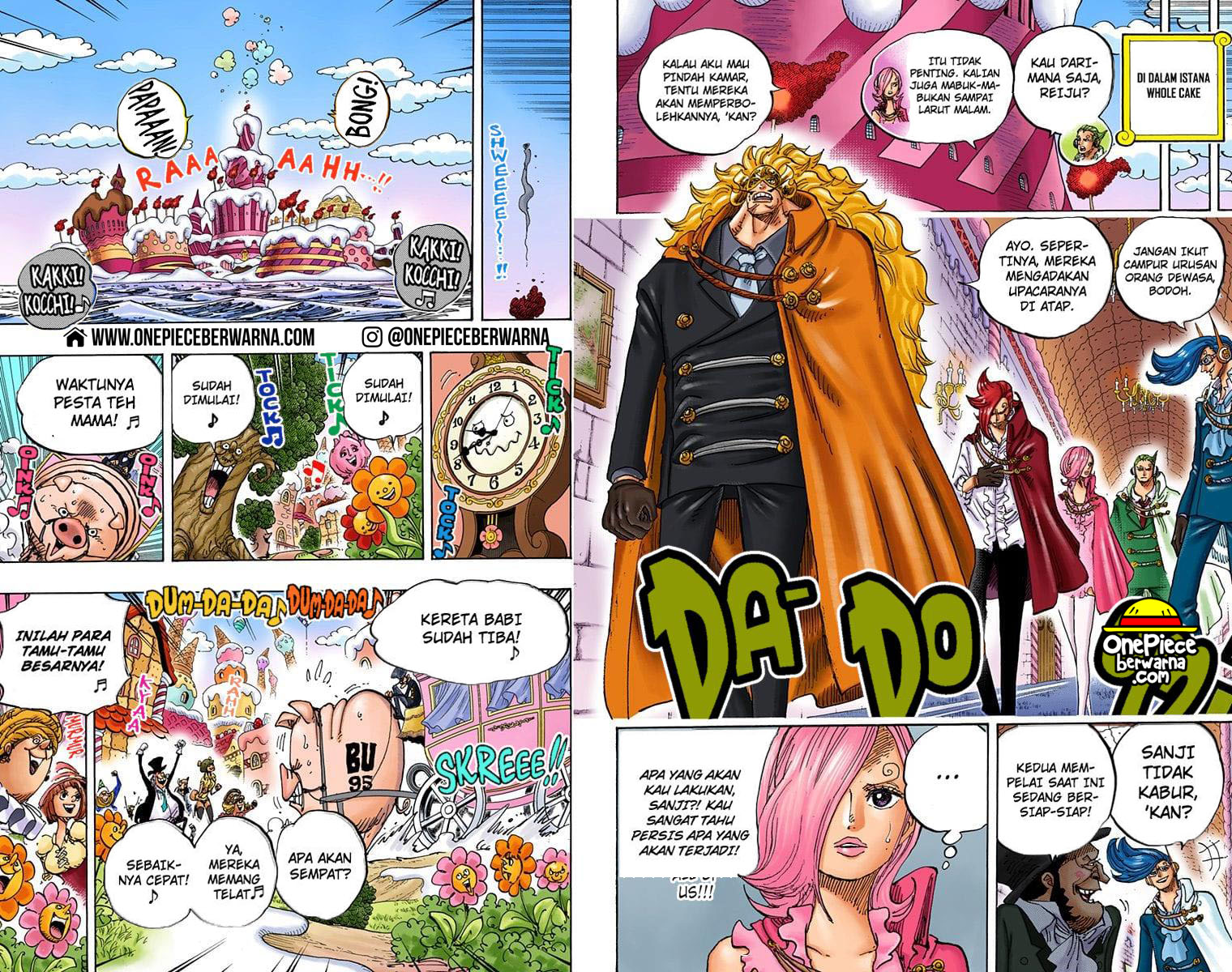 One Piece Berwarna Chapter 860